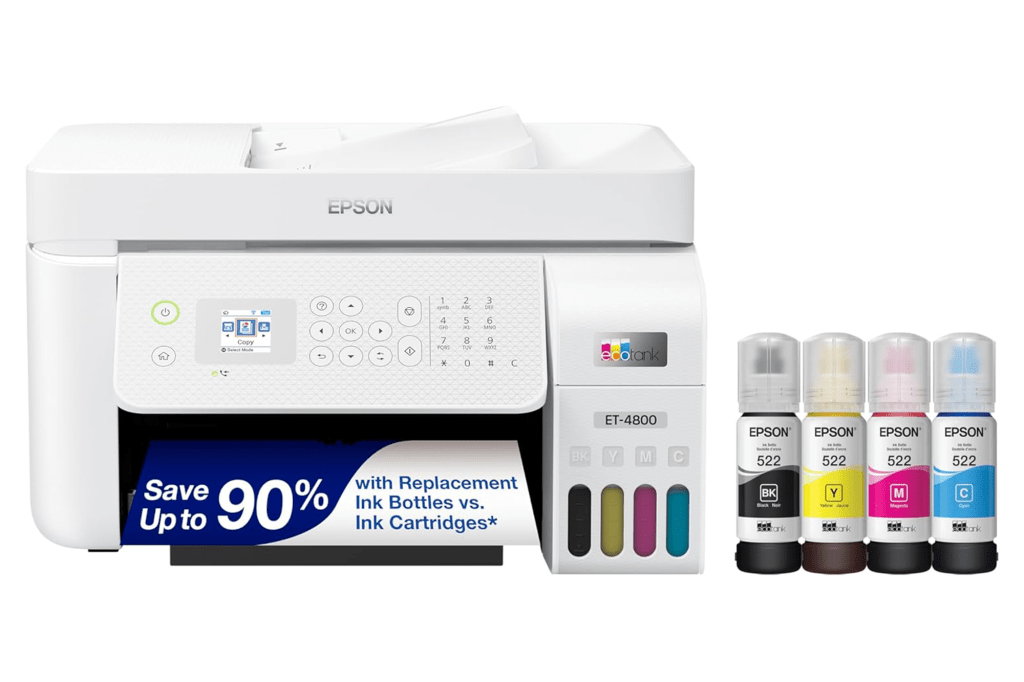 Epson EcoTank ET-4800 Wireless Supertank Printer