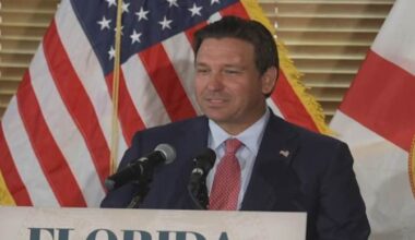 Florida Gov. DeSantis to hold news conference in Jacksonville