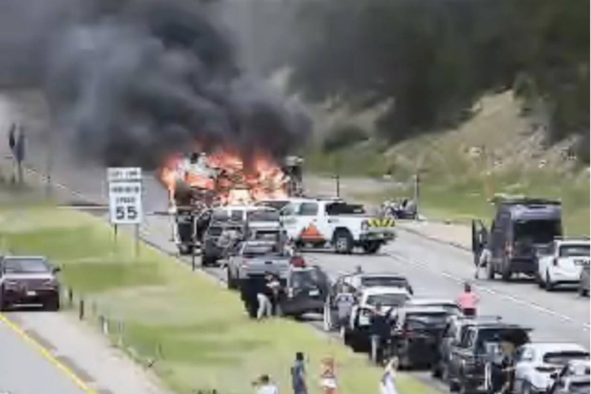  I-70 westbound is closed near Eisenhower Tunnel due to a deadly multi-car crash and fire