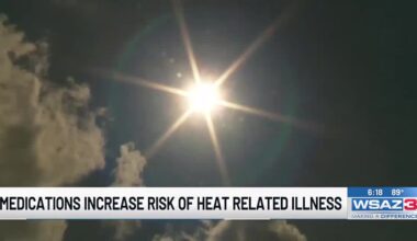 How some medications increase risk of heat related illness