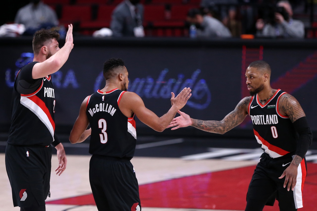 Is former Trail Blazers star CJ McCollum returning to Portland? This online rumor is baseless
