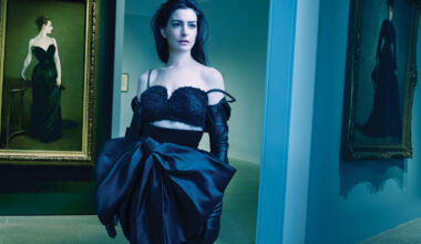 Annie Leibovitz Shoots Fifty Shades of Anne Hathaway 