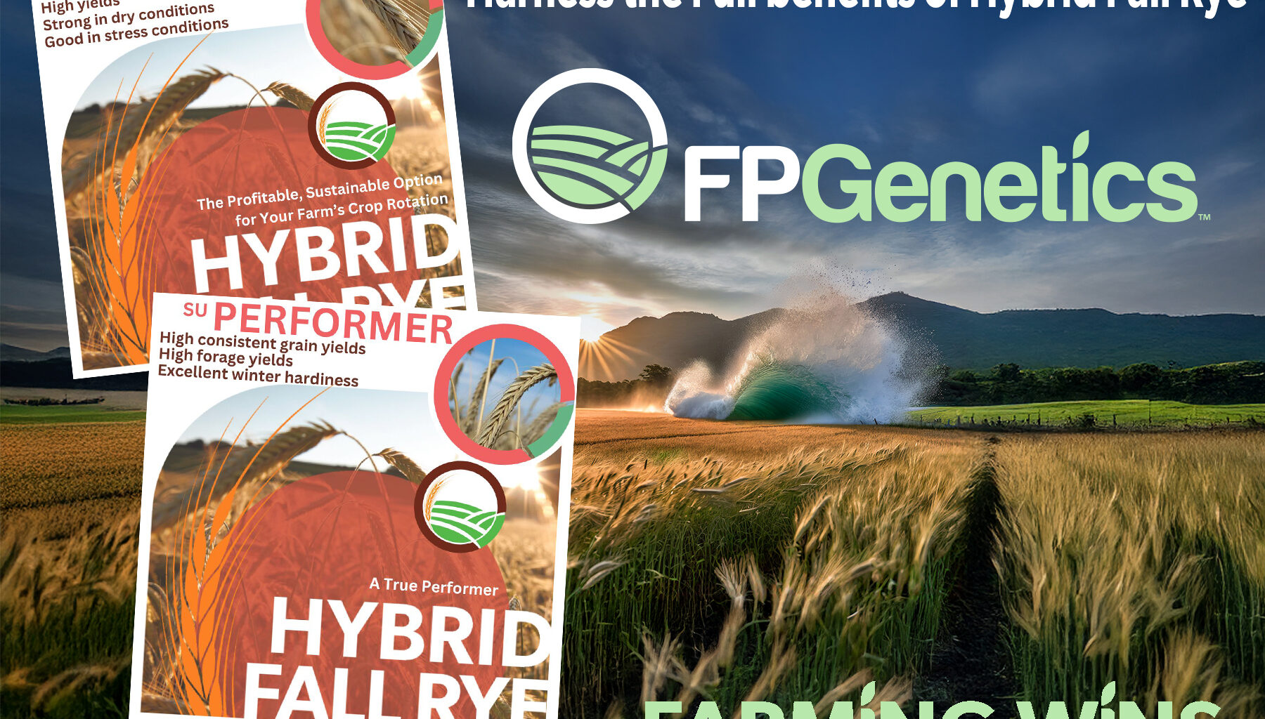 Since introducing Hybrid Fall Rye to the Canadian market in 2014, FP Genetics has remained at the forefront of rye innovation, earning a reputation as the trusted voice in the industry. As the original purveyor back in 2014, This Canadian independent brings unmatched longevity, leadership, and deep-rooted expertise to the market