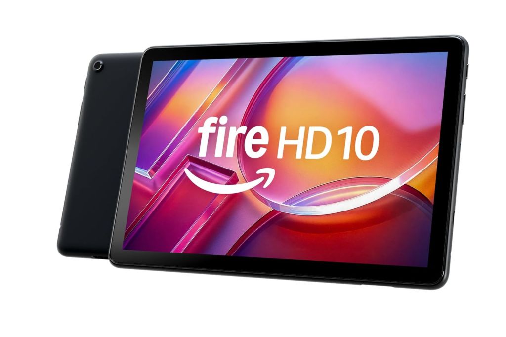 An Amazon Fire Tablet