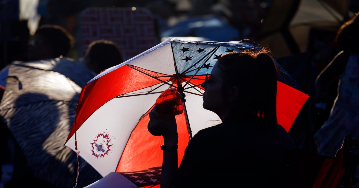 Could the Fourth of July actually have below-average temperatures in Dallas-Fort Worth?