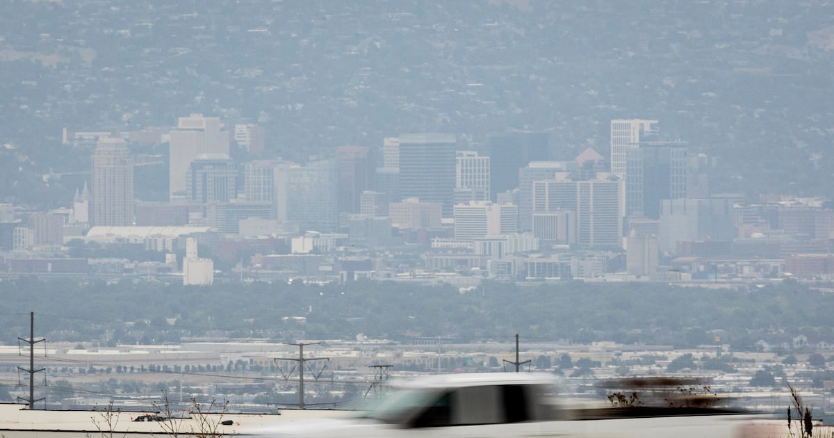 Wildfire smoke catapulting air pollution to higher levels – Deseret News