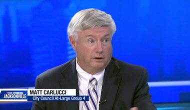 Jacksonville councilman talks Emerald Trail funding loss, Duval schools HQ debate