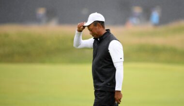 How Tiger Woods reacted after missing the cut at The Open Championship in 2019 and what he decided to do next