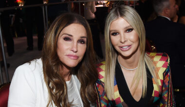 WEST HOLLYWOOD, CALIFORNIA - FEBRUARY 09: Caitlyn Jenner and Sophia Hutchins attend the 28th Annual Elton John AIDS Foundation Academy Awards Viewing Party sponsored by IMDb, Neuro Drinks and Walmart on February 09, 2020 in West Hollywood, California. (Photo by Jamie McCarthy/Getty Images for EJAF)