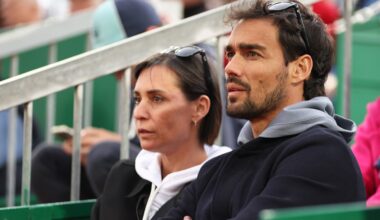 Fabio Fognini's wife responds to Carlos Alcaraz's comments about her husband after their Wimbledon match