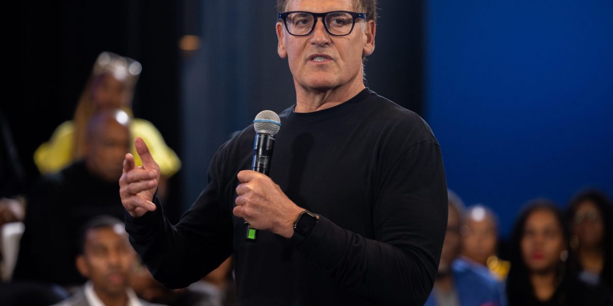 Mark Cuban says the AI war 'will get ugly' and intellectual property 'is KING' in the AI world