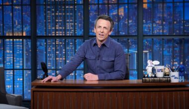 Seth Meyers Is Worried About Late-Night