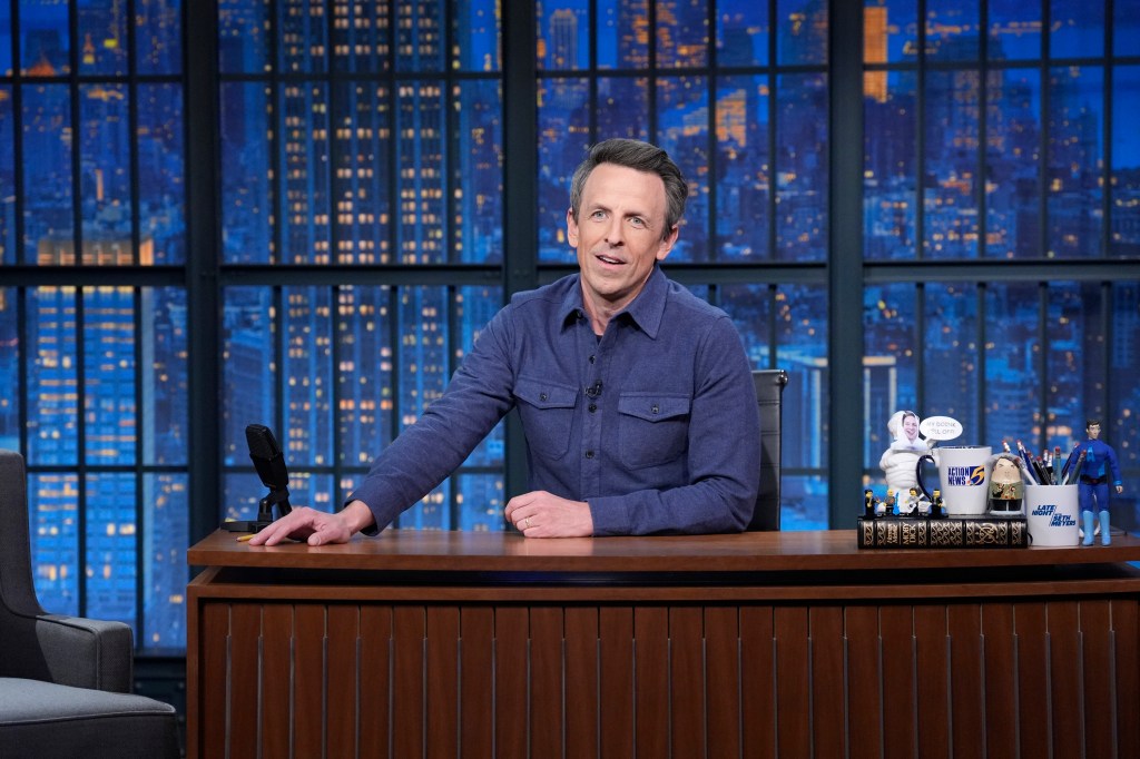 Seth Meyers Is Worried About Late-Night