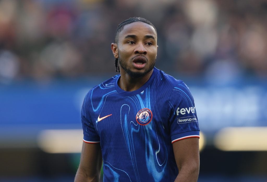 Christopher Nkunku of Chelsea during the Emirates FA Cup Third Round match between Chelsea and Morecambe