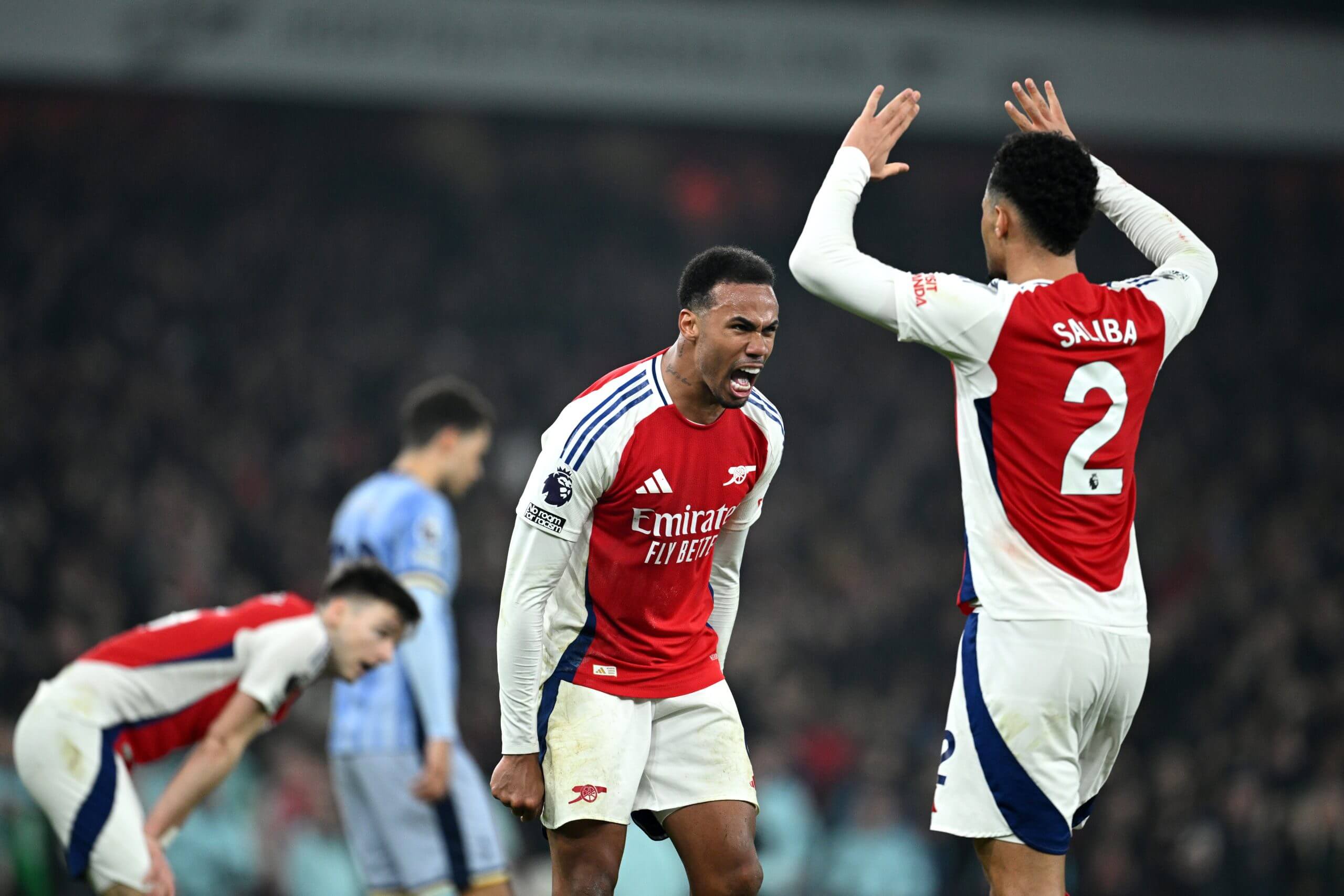 Gabriel extend his Arsenal deal until 2029 earlier this year (Justin Setterfield/Getty Images)