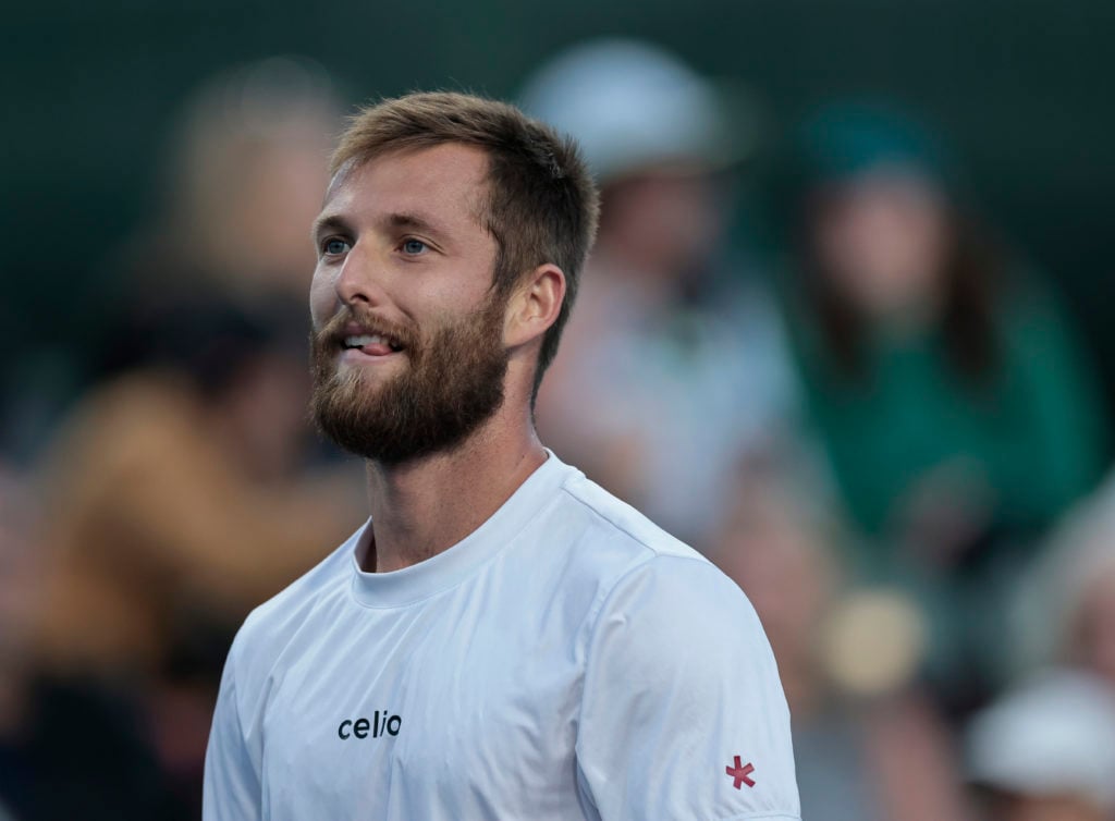 Corentin Moutet at Indian Wells in 2025.