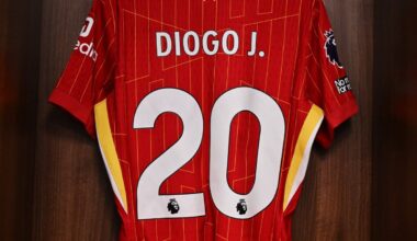 Liverpool retire No 20 shirt in memory of Diogo Jota