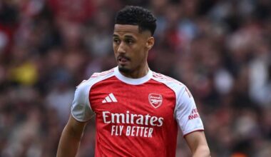 William Saliba hopeful over new Arsenal contract: ‘Let’s see’
