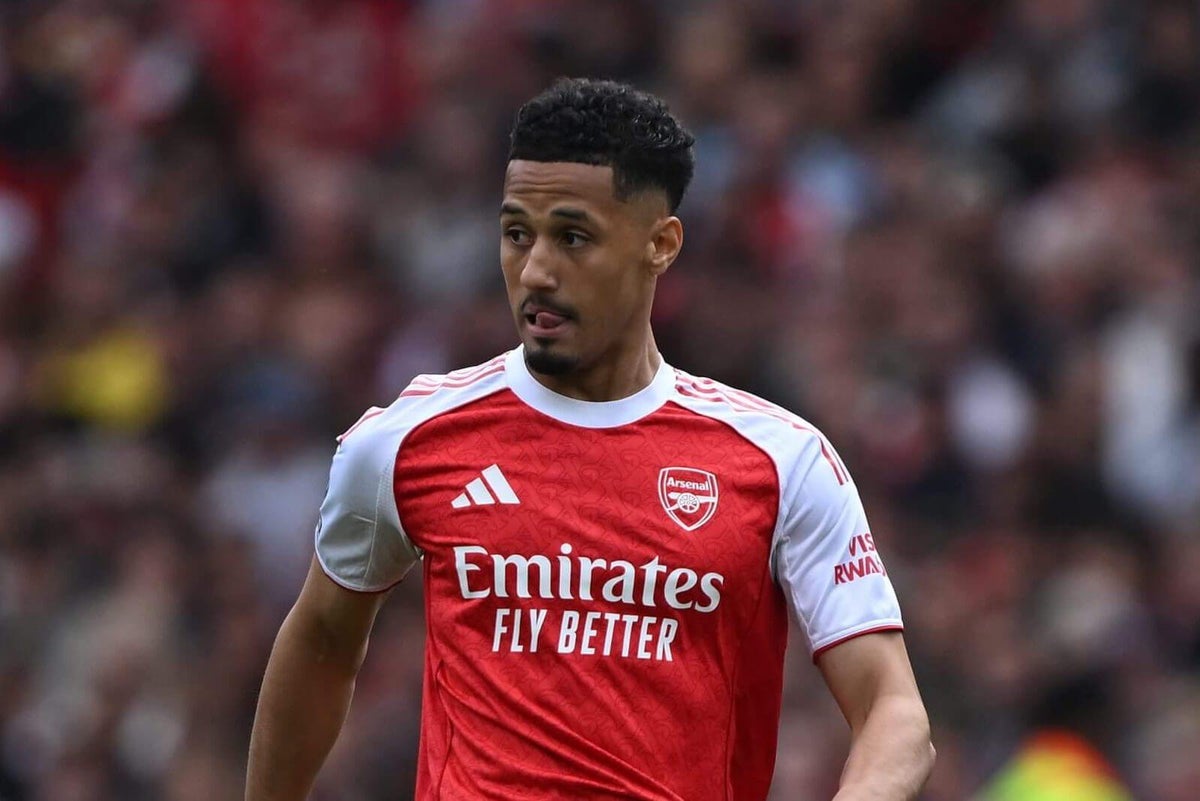 William Saliba hopeful over new Arsenal contract: ‘Let’s see’