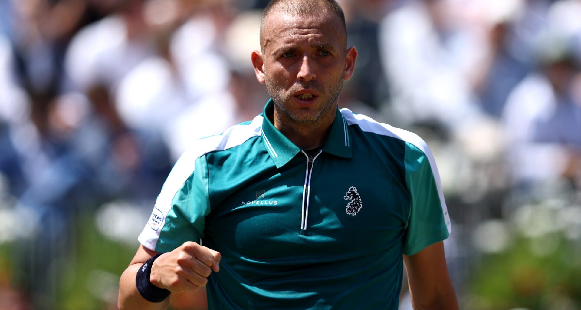 What Dan Evans was heard shouting to his team during defeat against Corentin Mountet