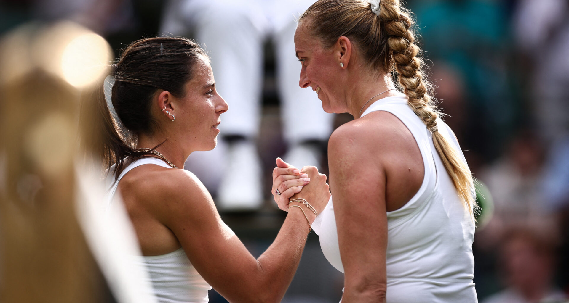 Kvitova's Wimbledon career ends with loss to Navarro