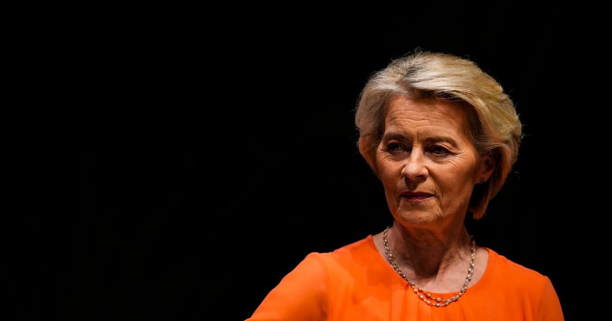 Von der Leyen to face Parliament confidence vote next Thursday – POLITICO