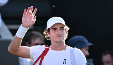 Joao Fonseca sends message to fans on social media after bowing out of Wimbledon in the fourth round