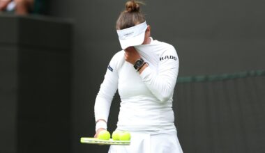 Two-time Grand Slam champion falls to her lowest ranking in five years following her heartbreaking Wimbledon defeat