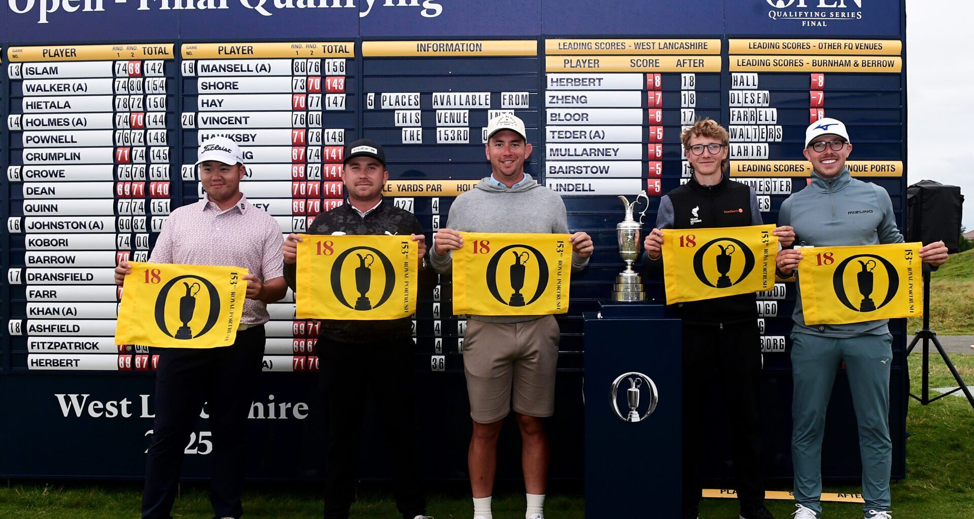 He'll be the first man from his country to ever play at The Open after holing out for eagle in Final Qualifying play-off