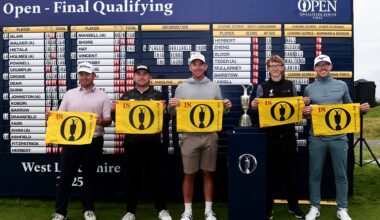 He'll be the first man from his country to ever play at The Open after holing out for eagle in Final Qualifying play-off