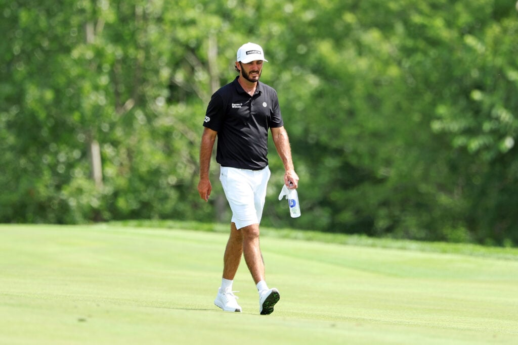 Max Homa during a practice round ahead of the John Deere Classic