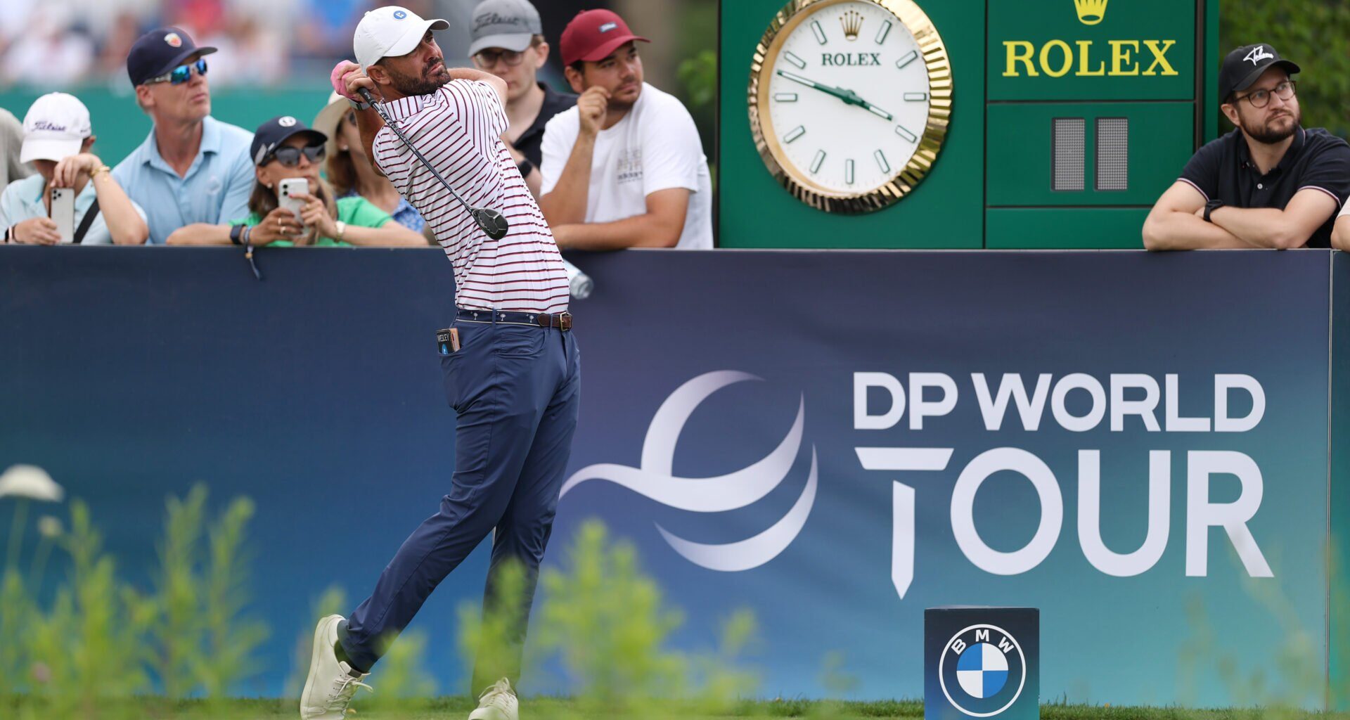 Phil Mickelson reacts as Wesley Bryan makes return to professional golf after being banned by the PGA Tour