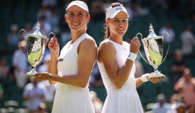 Kudermetova and Mertens capture Wimbledon doubles title