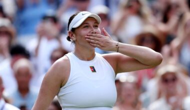Amanda Anisimova stuns Wimbledon favorite Aryna Sabalenka to reach first Grand Slam final