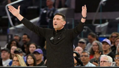 Phoenix Mercury head coach Nate Tibbetts...