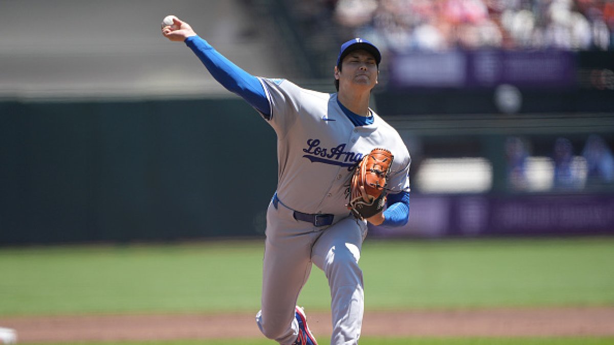 Shohei Ohtani strikes out the side in the first inning, throws three shutout innings against rival Giants – NBC Los Angeles