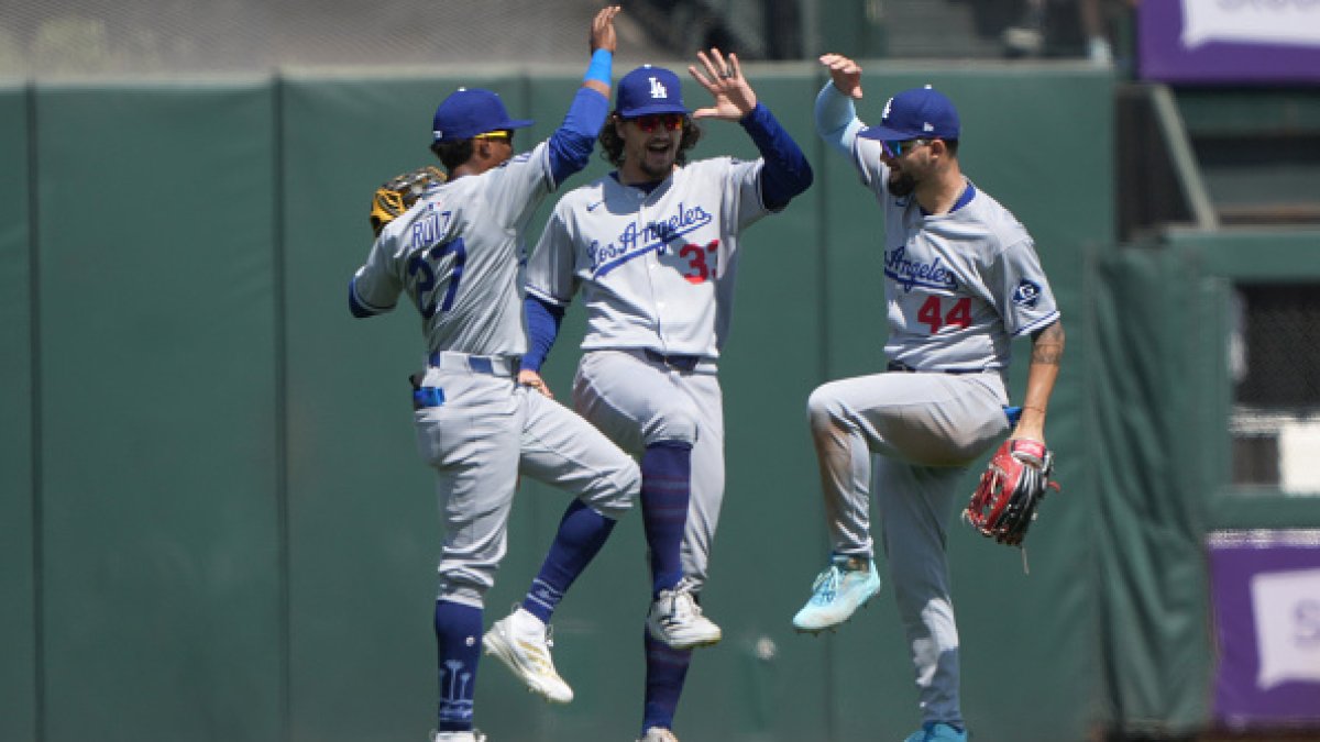 Shohei Ohtani throws 3 shutout innings, Michael Conforto has 3 hits as Dodgers beat Giants 2-1 to end 7-game skid – NBC Los Angeles