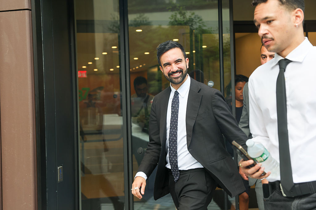 Zohran Mamdani Celebrates Union Endorsement As He Campaigns For New York City Mayor