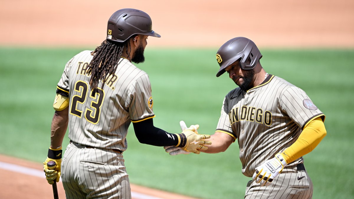 Padres have a grand (slam) old time in blowout win of Nationals – NBC 7 San Diego