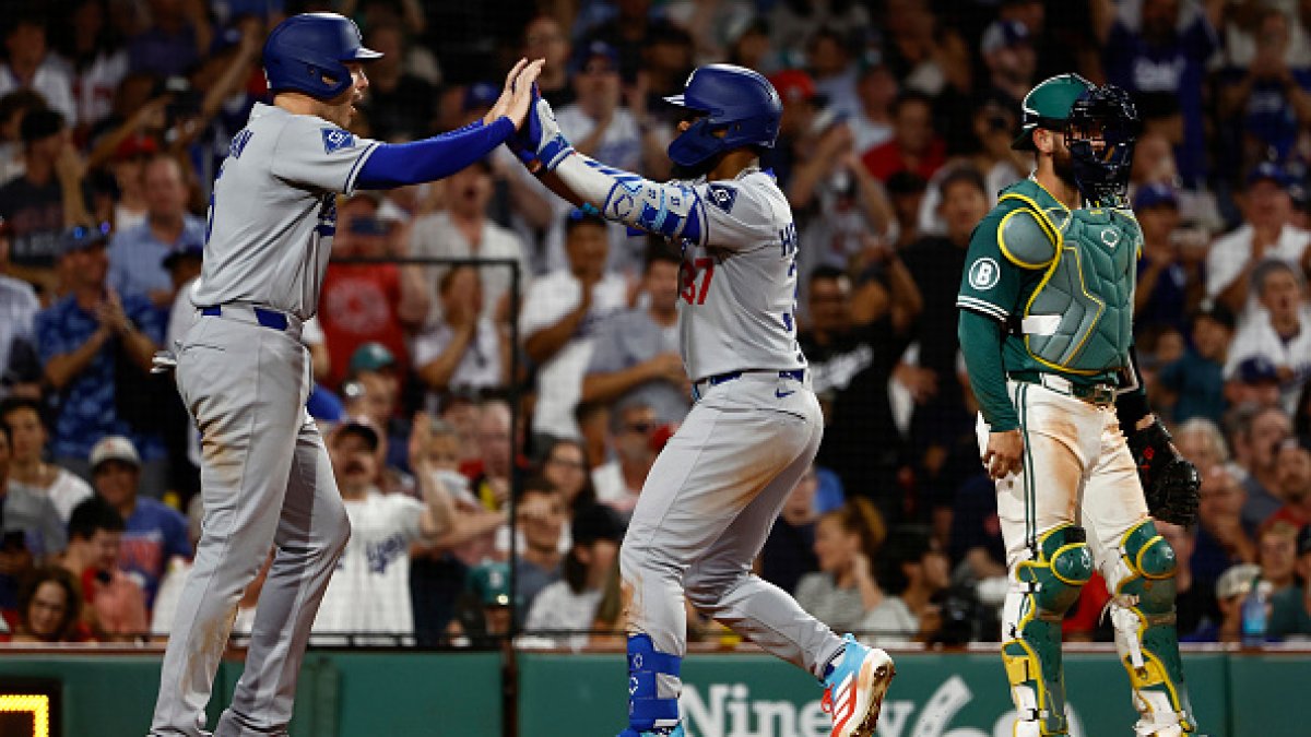 Shohei Ohtani’s home run streak ends at 5 games in Dodgers’ win over Red Sox at Fenway Park – NBC Los Angeles