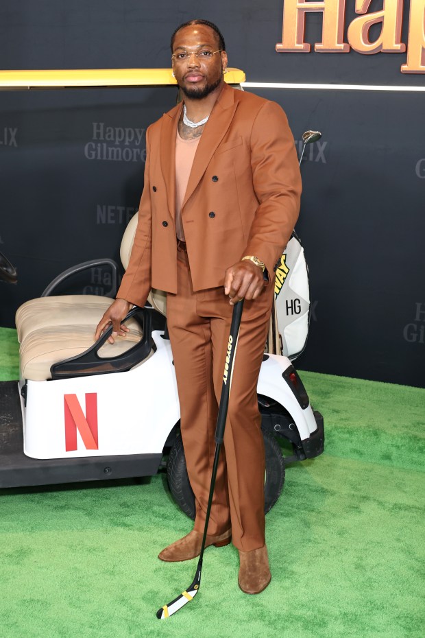 NEW YORK, NEW YORK - JULY 21: Derrick Henry attends Netflix's "Happy Gilmore 2" New York Premiere at Jazz at Lincoln Center on July 21, 2025 in New York City. (Photo by Jamie McCarthy/Getty Images)