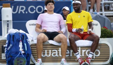 Frances Tiafoe predicts who the crowd will be cheering for when he faces Ben Shelton at the Washington Open