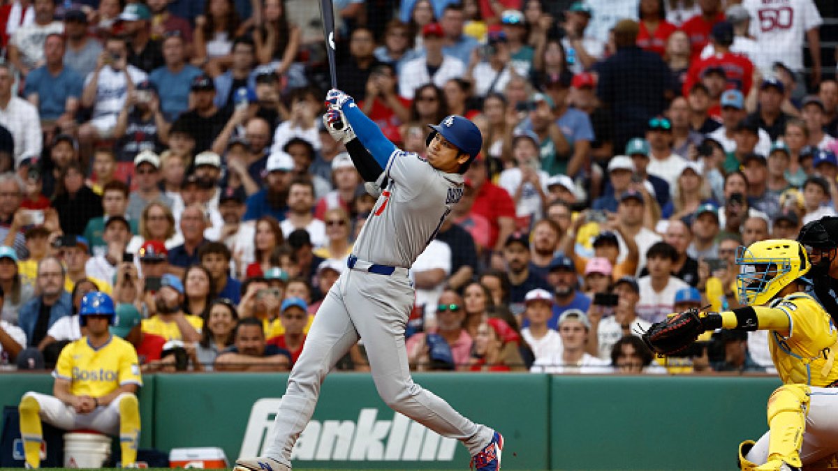 Shohei Ohtani hits two-run homer in Dodgers 4-2 loss to Red Sox at Fenway Park – NBC Los Angeles