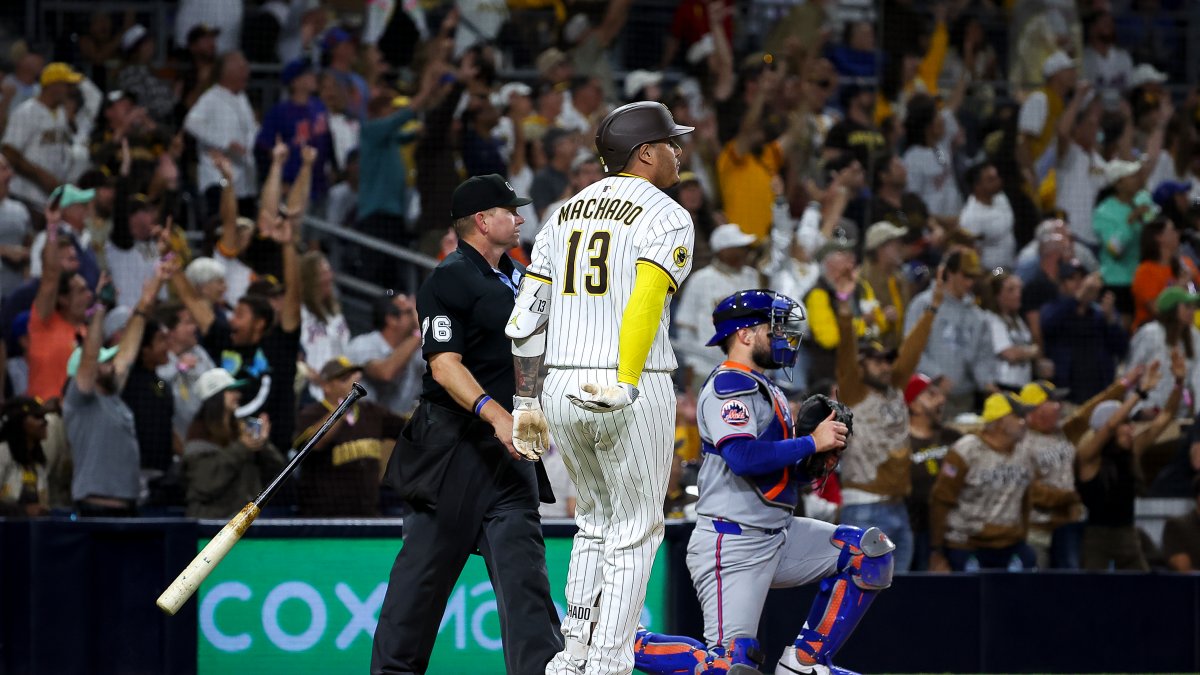 Machado punctuates 7-1 win with 20th homer of the season – NBC 7 San Diego