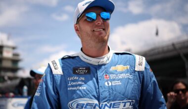 Austin Hill given reckless driving penalty for crash at Indianapolis Motor Speedway