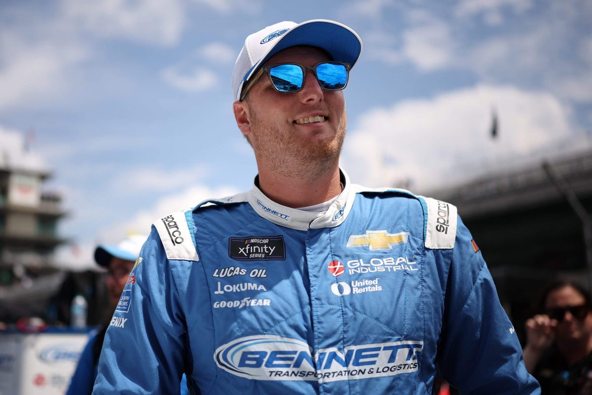 Austin Hill given reckless driving penalty for crash at Indianapolis Motor Speedway