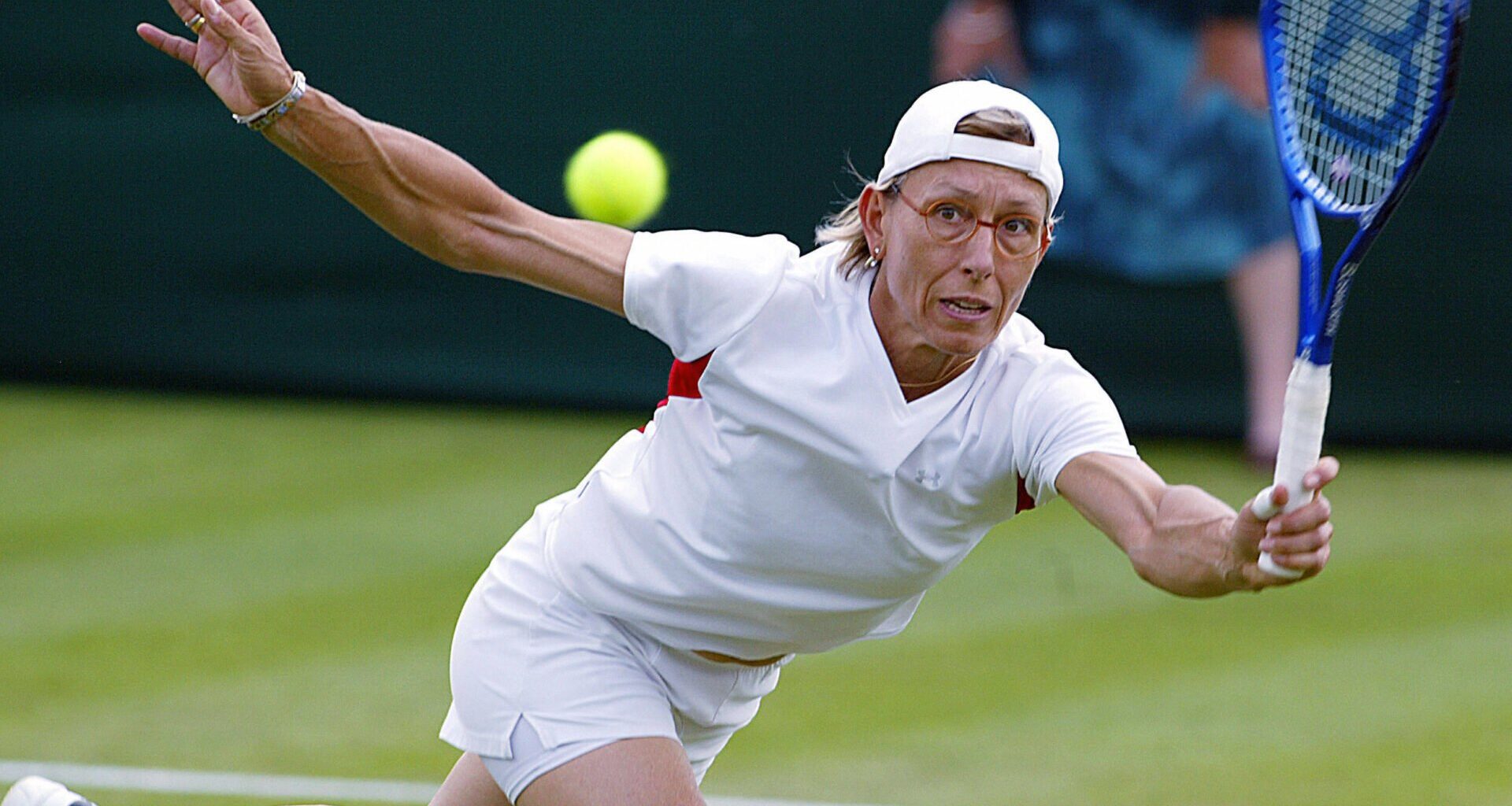 She is the player who Martina Navratilova beat to get her last ever win at Wimbledon when she was 47 years old