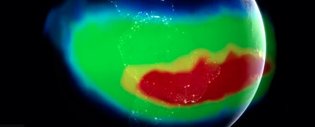 NASA Is Watching a Huge Anomaly Growing in Earth's Magnetic Field : ScienceAlert