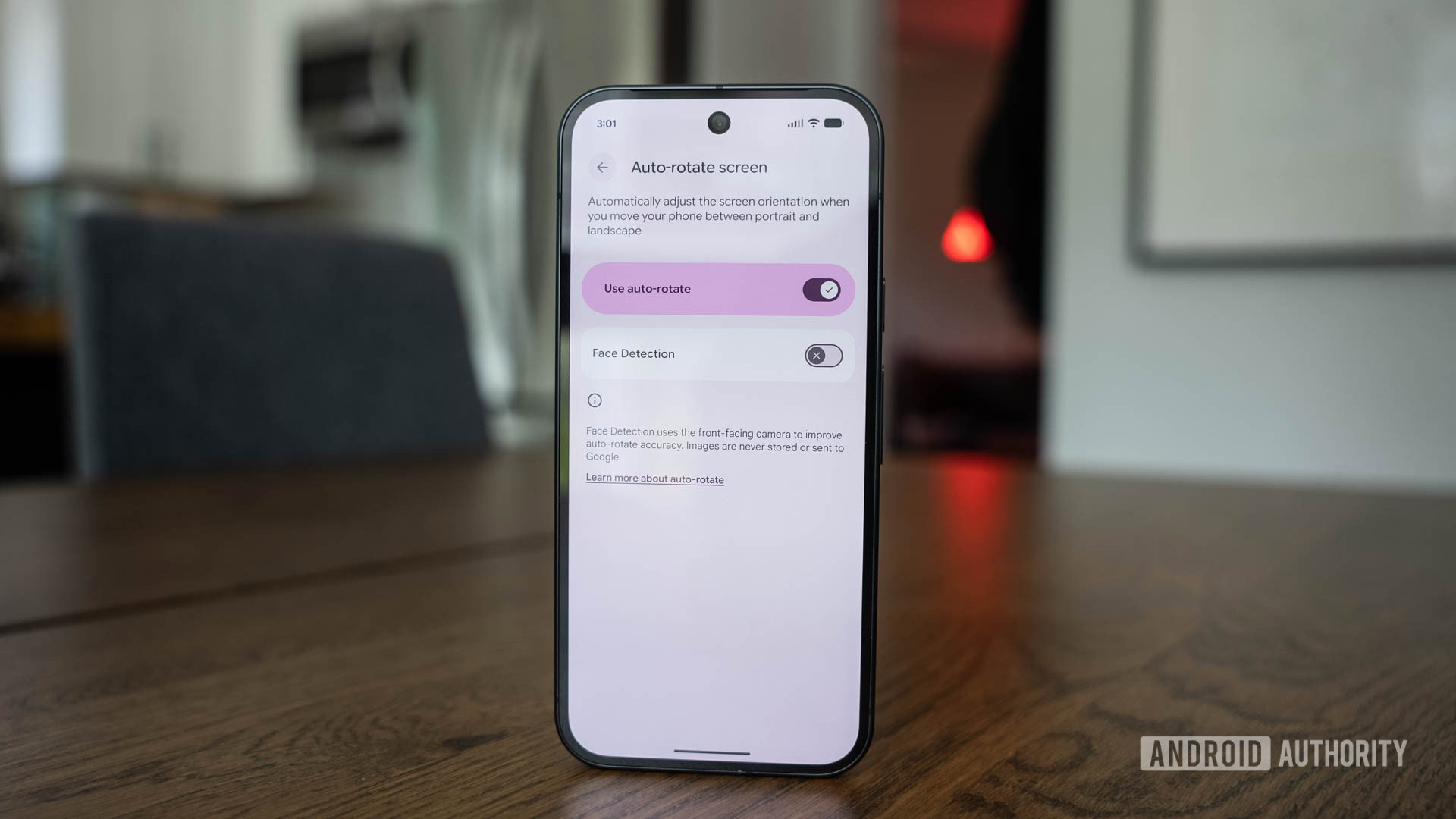 Google Pixel 9 Pro Auto Rotate Settings
