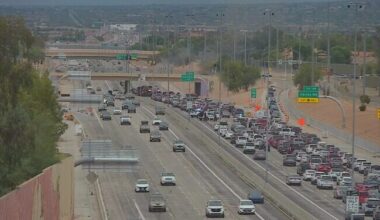 Northbound Loop 101 Pima Freeway reopened Sunday afternoon after it was closed for about an hour du...